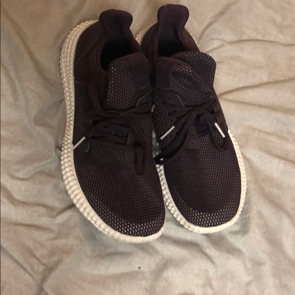 Purple addidas ortholite